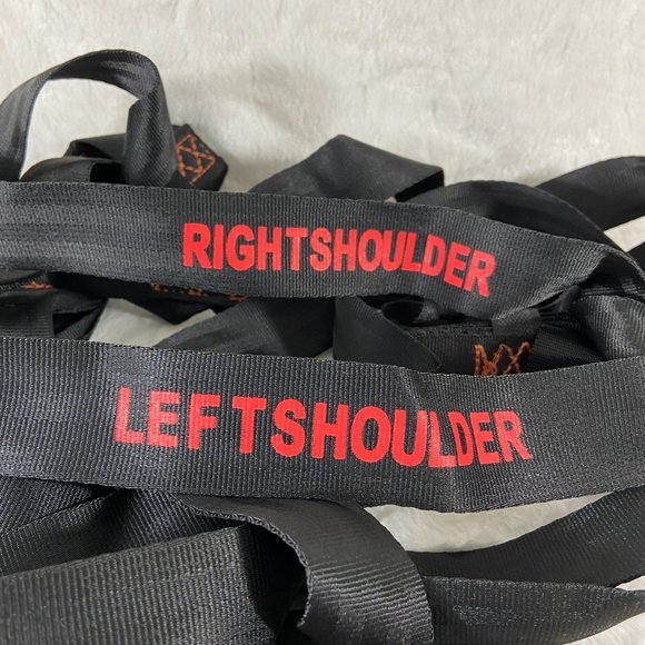 GSM Outdoor Model A130 Hunting Tree Stand Safety Harness Black New - Picture 3 of 8